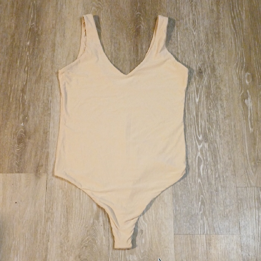 SMOOTHEZ Beige Bodysuit